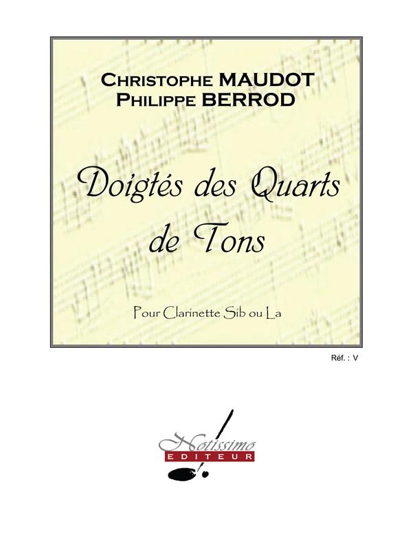 Doigtes Des Quarts De Tons